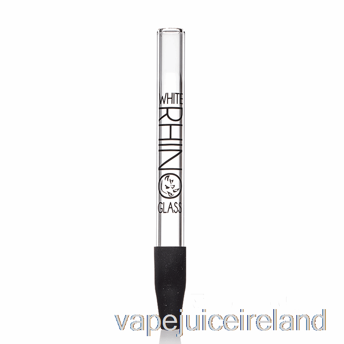 Vape Juice White Rhino Pyrex Dab Straw V1